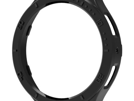 Samsung Galaxy Watch 6 (40mm) 3D numeral style cover - Black For Cheap