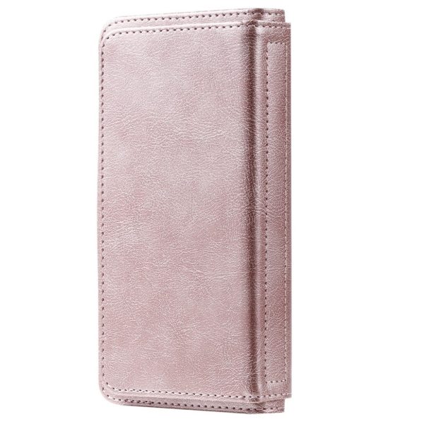 10-slot wallet case for OnePlus Nord N10 5G - Rose Gold Cheap