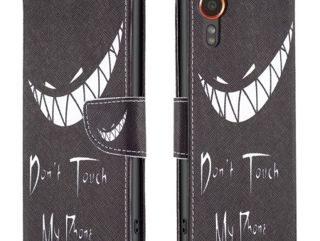 Wonderland Samsung Galaxy Xcover 7 flip case - Don T Touch My Phone Discount