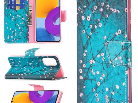 Wonderland Samsung Galaxy M52 5G flip case - Plum Blossom Fashion