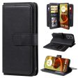 10-slot Motorola Moto G85 wallet case - Black Hot on Sale