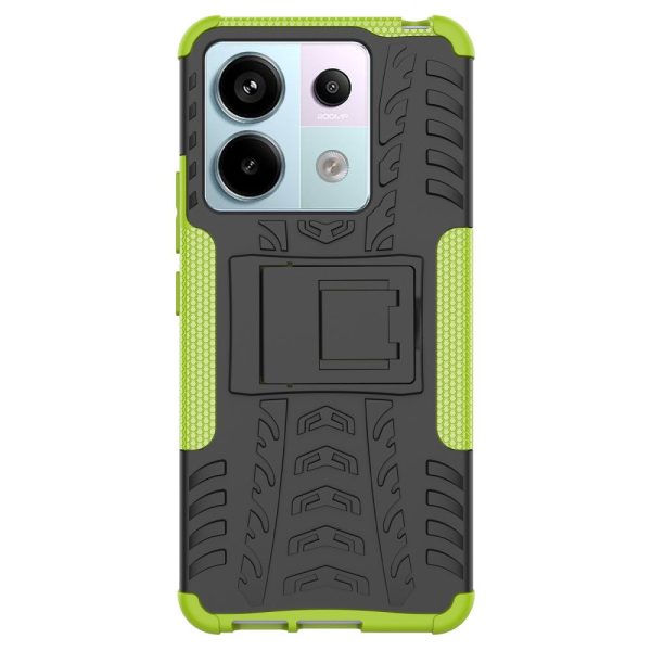 Offroad Xiaomi Redmi Note 13 Pro 5G   Xiaomi Poco X6 cover - Green Fashion