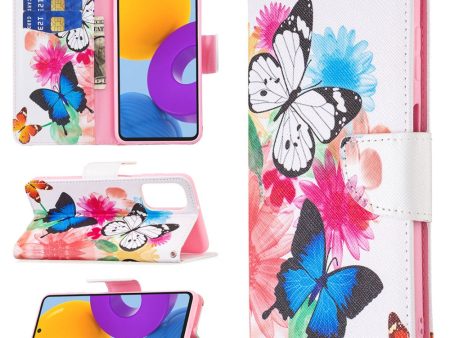 Wonderland Samsung Galaxy M52 5G flip case - Two Butterflies Online now