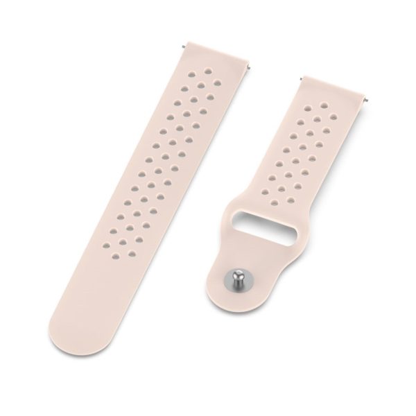 20mm Samsung Galaxy Watch (42mm)  silicone watch band - Light Pink Fashion