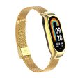 Xiaomi Smart Band 8 milanese metal strap with cover - Imitation Gold Online