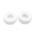 1 Pair Beats Solo 2   3 silicone ear pad cushion - White For Cheap