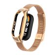 Xiaomi Smart Band 8 milanese metal strap with cover - Rose Gold Hot on Sale