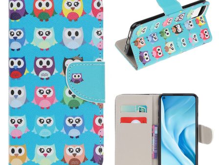 Wonderland Xiaomi Mi 11 Lite 5G   Mi 11 Lite flip case - Cute Owls Discount