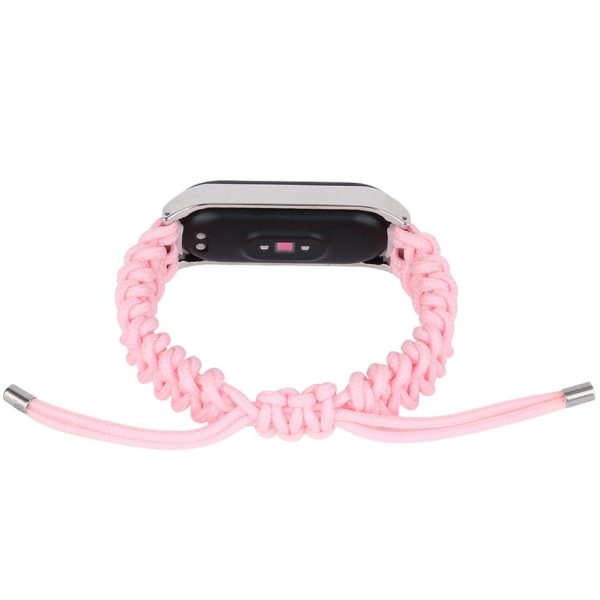 Xiaomi Mi Smart Band 6   5 nylon braid watch strap - Pink Sale