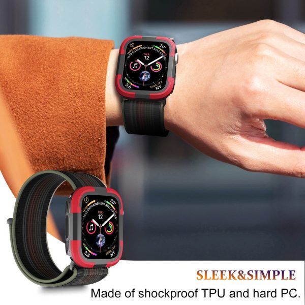 Apple Watch Series 8 (41mm) protective cover - Red Online now