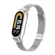 Xiaomi Smart Band 8 milanese metal strap with cover - Silver Supply