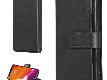 10-slot wallet case for iPhone 13 - Black Sale