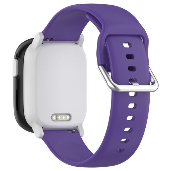 Xplora X6 Play Watch Band 20mm Silicone Sport Strap - Purple Hot on Sale