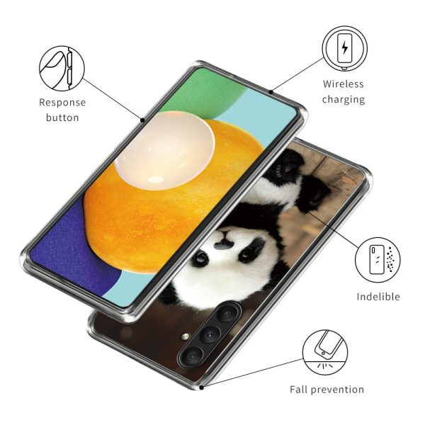 Deco Samsung Galaxy A25 phone cover - Panda For Cheap