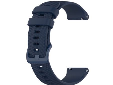 22mm Huawei Watch GT Runner   GT 3 46mm silicone watch strap - Navy Blue Online Hot Sale