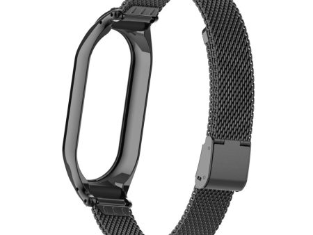 Xiaomi Smart Band 8 milanese metal strap with cover - Black Sale