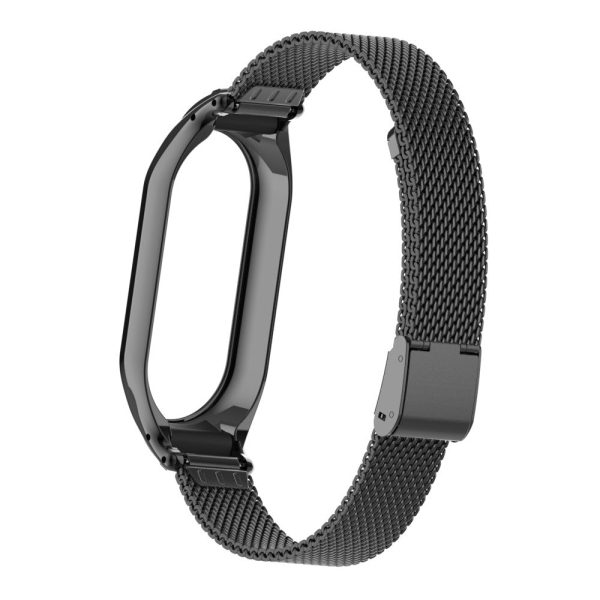 Xiaomi Smart Band 8 milanese metal strap with cover - Black Sale