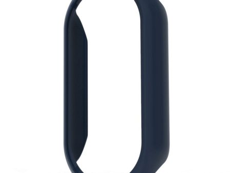 Xiaomi Mi Band 9 Ceramic Edition Anti-Drop Bump Resistant Watch Case with Built-In Tempered Glass Film - Midnight Blue Fashion