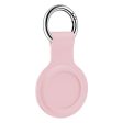 AirTags silicone case with keyring - Pink Online Sale