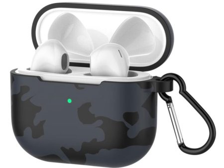 AirPods 3 colorful silicone pattern case - Camouflage Grey Online Hot Sale