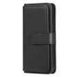 10-slot wallet case for iPhone 13 - Black Sale