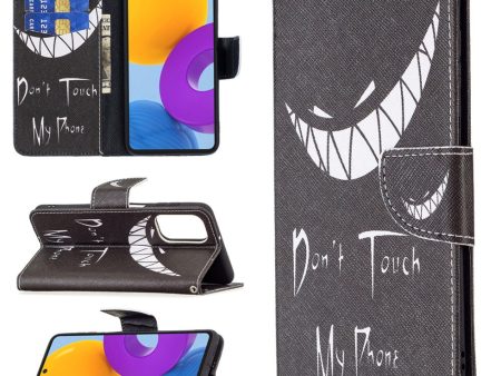 Wonderland Samsung Galaxy M52 5G flip case - Grin For Sale