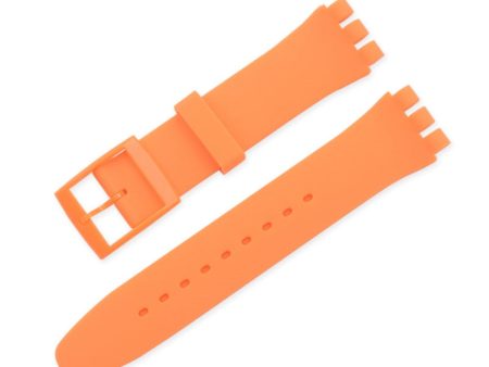 20mm Universal silicone watch strap - Orange on Sale