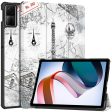 Xiaomi Redmi Pad SE Leather Tablet Case with Tri-fold Stand - Vintage Tower Discount