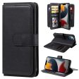 10-slot wallet case for iPhone 15 Plus - Black Online now