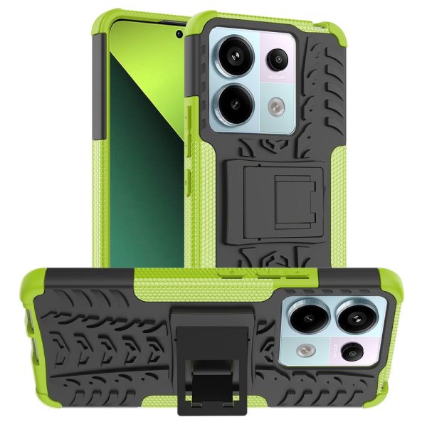 Offroad Xiaomi Redmi Note 13 Pro 5G   Xiaomi Poco X6 cover - Green Fashion