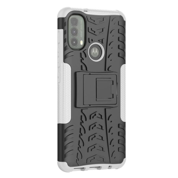 Offroad case - Motorola Moto E40 - White on Sale