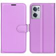 Classic OnePlus Nord CE 2 5G flip case - Purple Sale