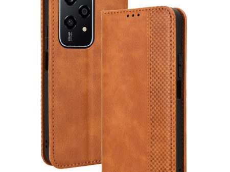 Bofink Vintage Honor 200 Lite leather case - Brown Cheap