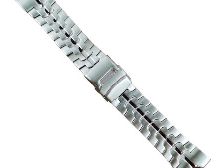 22mm simple stainless steel watch strap for Garmin and Coros watch - Silver Online Hot Sale