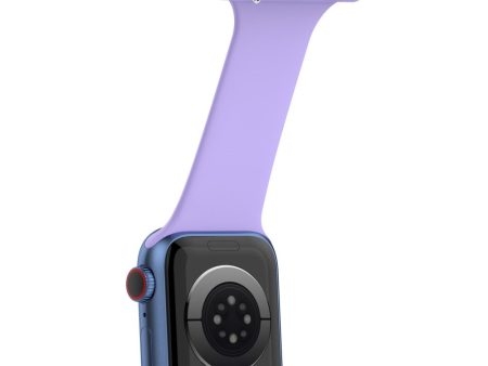 Apple Watch Series 8 (45mm)   Watch Ultra silicone watch hanging strap - Purple Discount