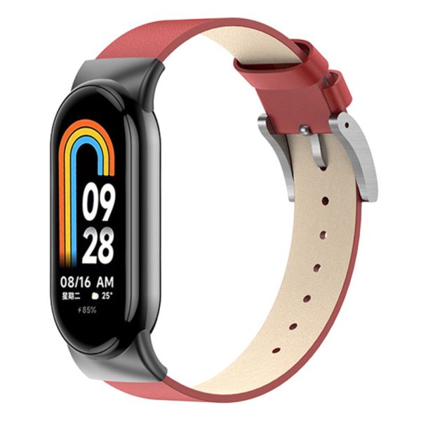 Xiaomi Smart Band 8 Genuine leather strap - Red Discount