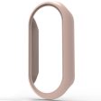 Xiaomi Mi Band 9 Ceramic Edition Anti-Drop Bump Resistant Watch Case with Built-In Tempered Glass Film - Pink For Sale