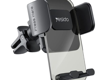 YESIDO air outlet transparent car mount phone holder Fashion