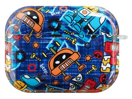 AirPods Pro stylish pattern charging case - Robot Sale