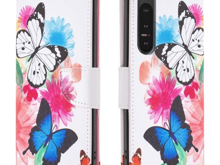 Wonderland Sony Xperia 10 VI flip case - Two Butterflies Online