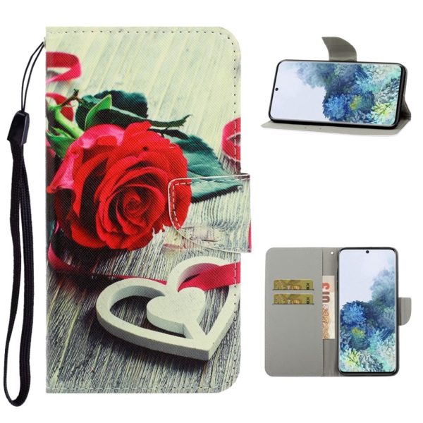 Wonderland Samsung Galaxy S21 Plus flip case - Rose on Sale