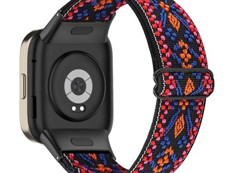 Xiaomi Redmi Watch 3   Mi Watch Lite 3 cool pattern nylon strap - Orange Pink Online Hot Sale