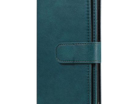 10-slot wallet case for Samsung Galaxy M52 5G - Blackish Green For Sale