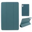 Honor Pad X8 Pro   Pad X9 Protective Case Scratch Resistant Vegan Leather and Matte Flexible Tablet Cover with Tri-Fold Stand - Dark Green For Sale