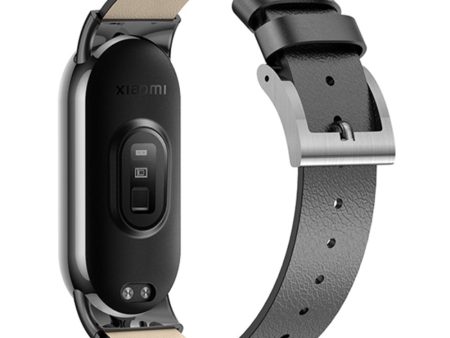 Xiaomi Smart Band 8 Genuine leather strap - Black Cheap