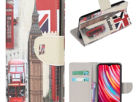 Wonderland Xiaomi Redmi Note 8 Pro flip case - Big Ben and UK Flag Discount