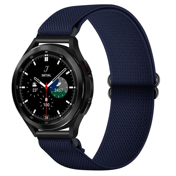 20mm Universal nylon elastic watch strap - Midnight Blue Online Hot Sale