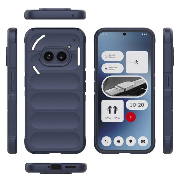 Soft gripformed Nothing Phone (2a) cover - Dark Blue Sale