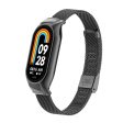 Xiaomi Smart Band 8 milanese metal strap with cover - Black Sale