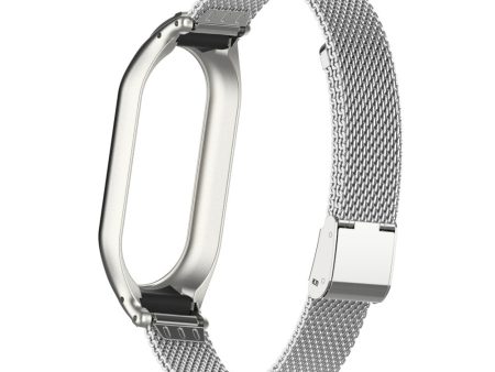 Xiaomi Smart Band 8 milanese metal strap with cover - Silver Supply